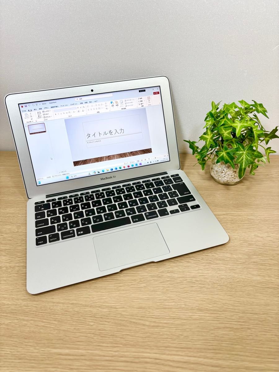 MacBook Air 11インチ Windows11Pro SSD Office付き Apple MacBook Air 11インチ Windows11Pro SSD Office付き Apple