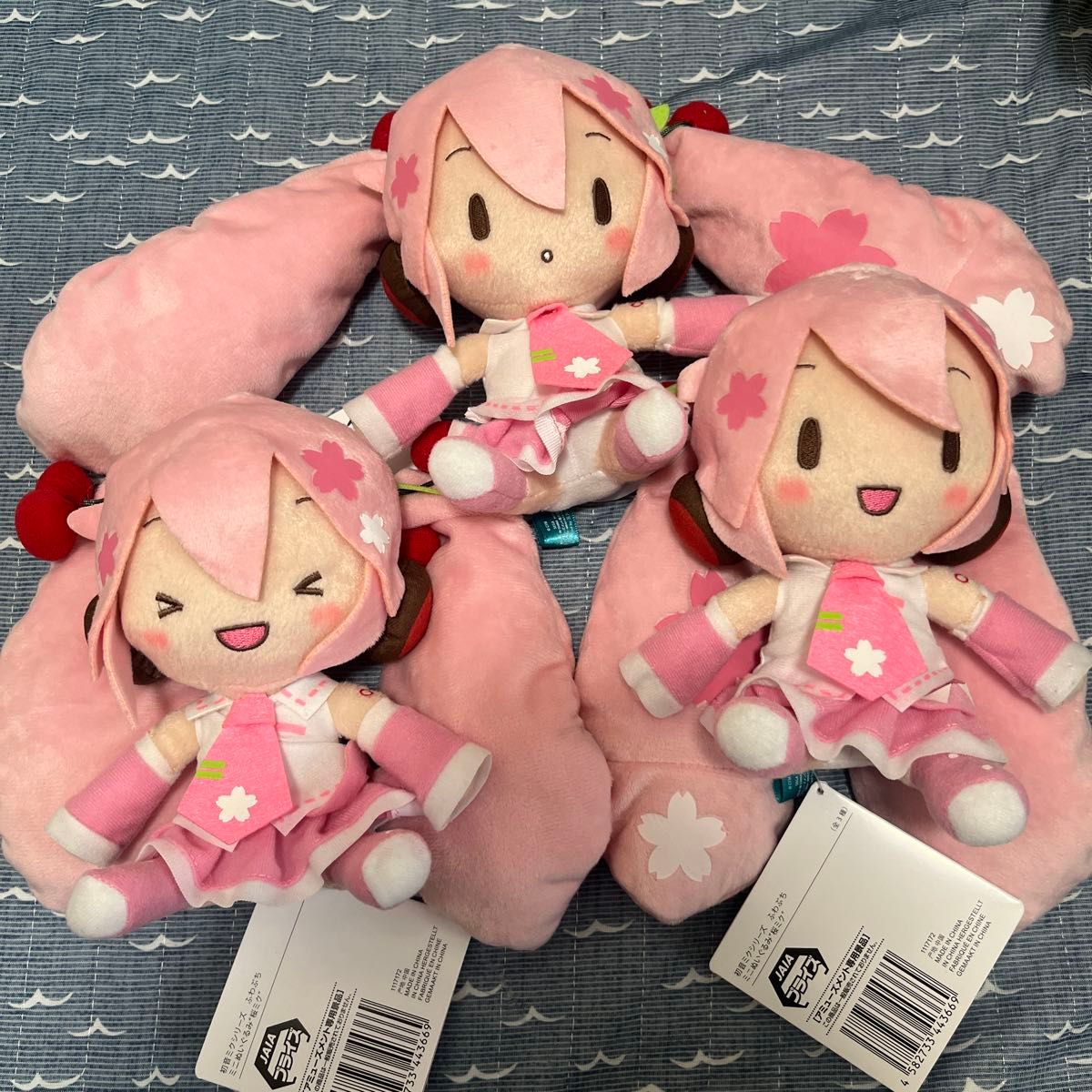 初音ミクシリーズふわぷちミニぬいぐるみ“桜ミク”3種セット 初音ミクシリーズふわぷちミニぬいぐるみ“桜ミク”3種セット