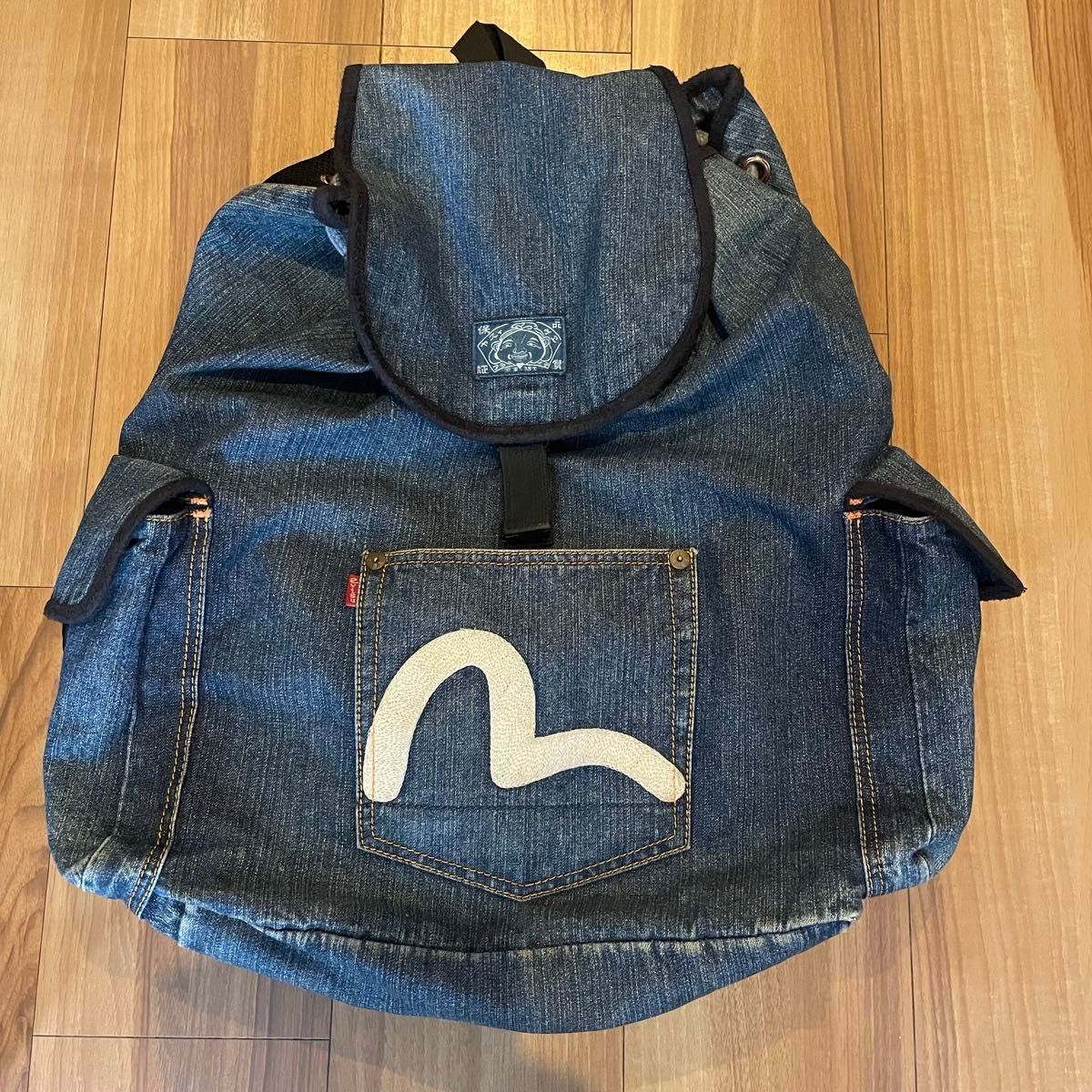 EVISU リュック カモメ刺繍 バックパック エヴィス エビス EVISU リュック カモメ刺繍 バックパック エヴィス エビス