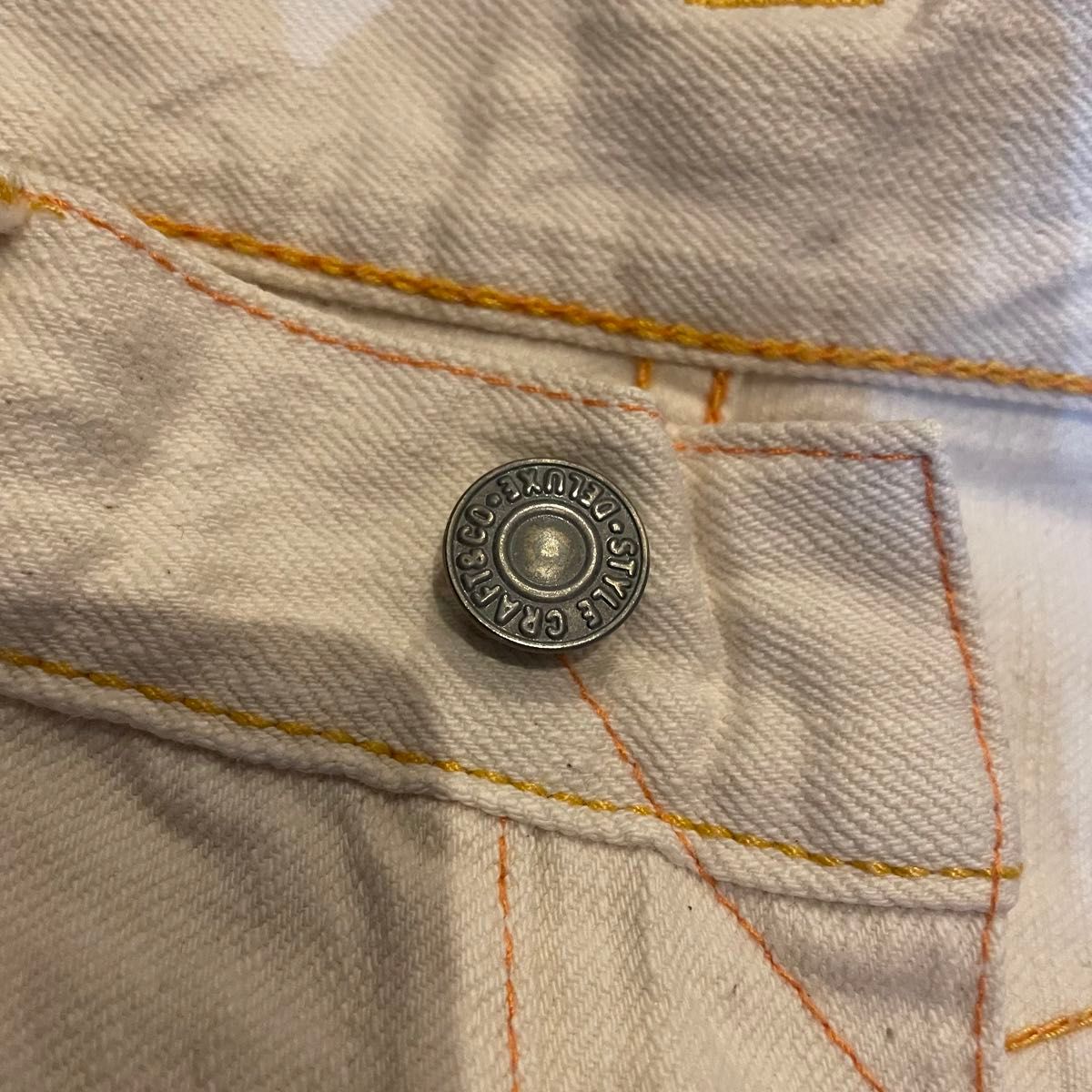 サイズ32 水軍刺繍 カモメ ベージュ 2001 エヴィス エビス サイズ32 水軍刺繍 カモメ ベージュ 2001 エヴィス エビス