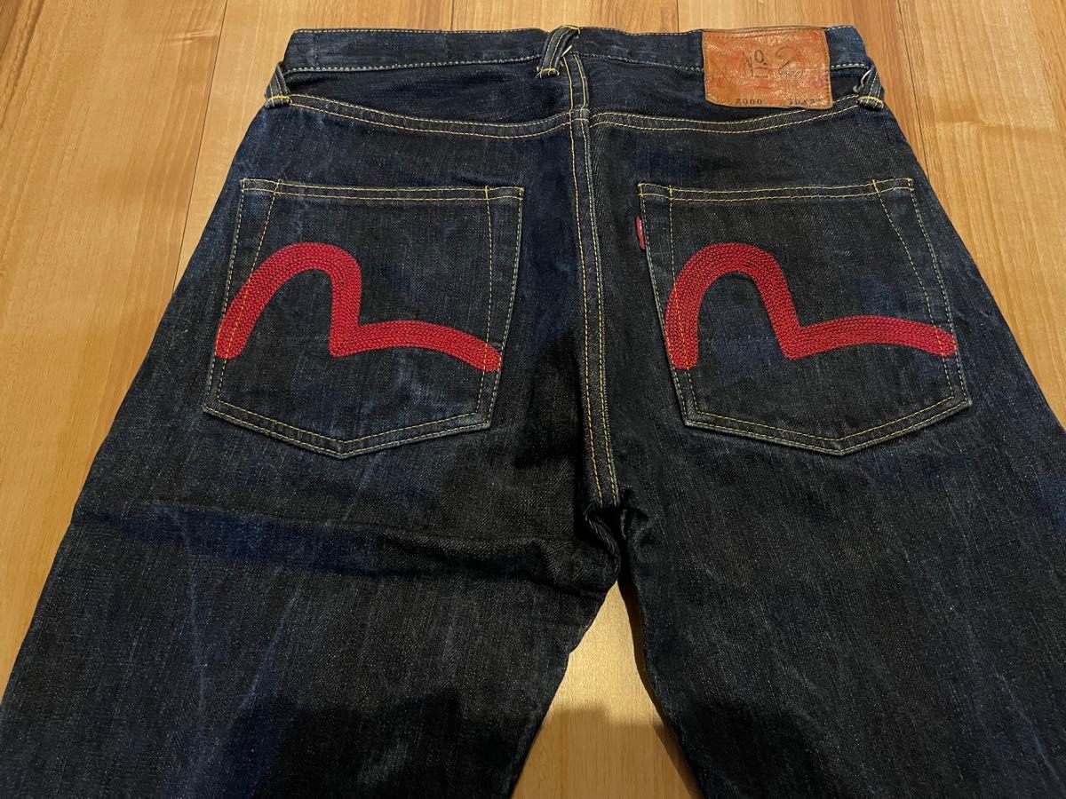 サイズ30 赤刺繍 スイカ耳 2000 NO2 エヴィス エビス|Yahoo サイズ30 赤刺繍 スイカ耳 2000 NO2 エヴィス エビス|Yahoo