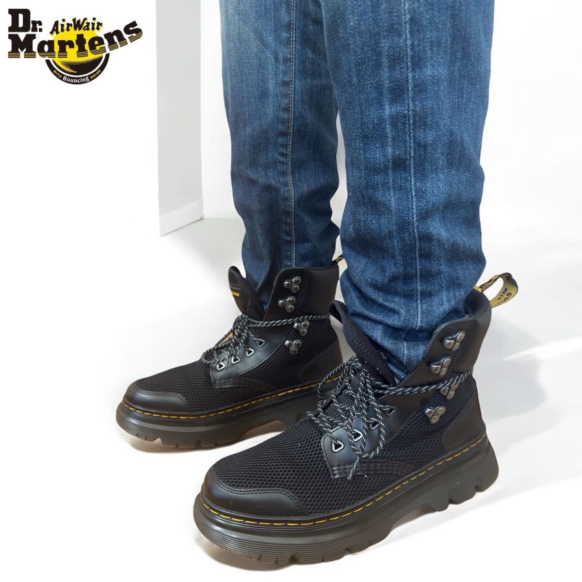 美品】Dr Martens ドクターマーチン TARIK TG 8ホール メッシュ 美品】Dr Martens ドクターマーチン TARIK TG 8ホール メッシュ