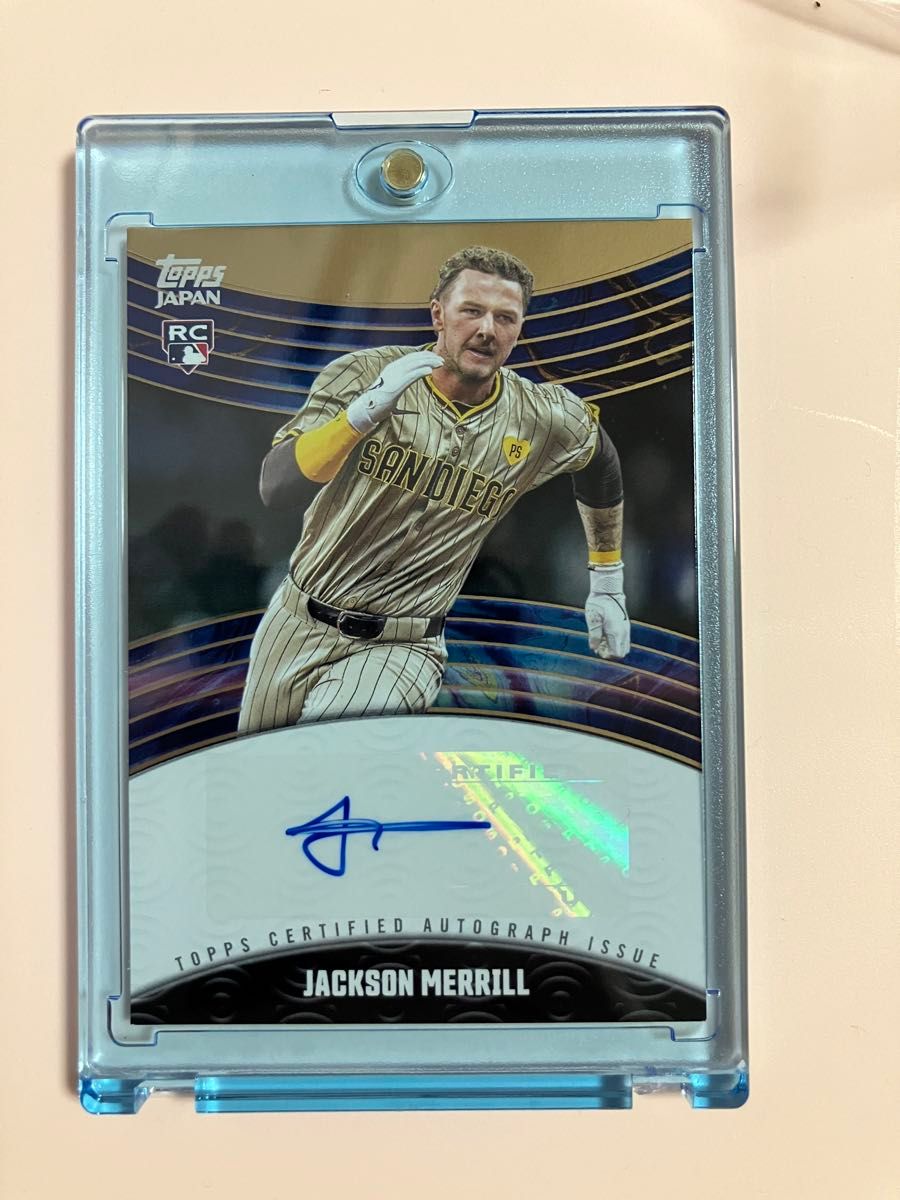 JACKSON MERRILL 直筆サインカード 25シリ Topps Auto RC|Yahoo JACKSON MERRILL 直筆サインカード 25シリ Topps Auto RC|Yahoo