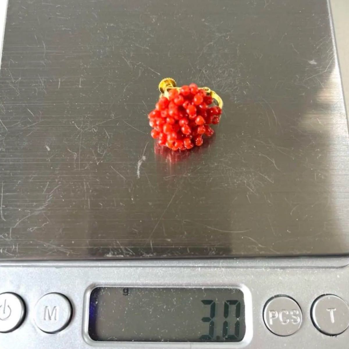 希少 血赤珊瑚 5連 ロングネックレス 丸玉 シルバー刻印 希少 血赤珊瑚 5連 ロングネックレス 丸玉 シルバー刻印