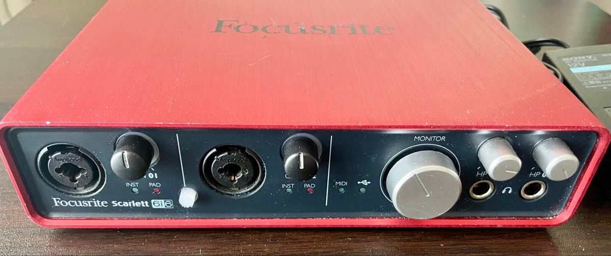おまけ付き】Scarlett 6i6 1st Gen Focusrite USBオーディオ おまけ付き】Scarlett 6i6 1st Gen Focusrite USBオーディオ