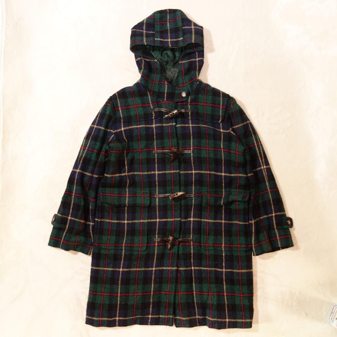 Harris Tweed ダッフルコート ブラックウォッチ M 日本製|Yahoo Harris Tweed ダッフルコート ブラックウォッチ M 日本製|Yahoo