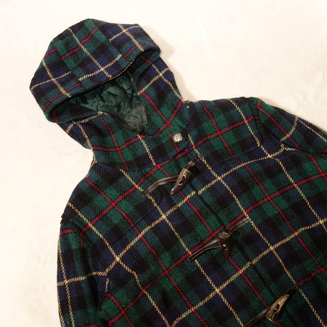 Harris Tweed ダッフルコート ブラックウォッチ M 日本製|Yahoo Harris Tweed ダッフルコート ブラックウォッチ M 日本製|Yahoo
