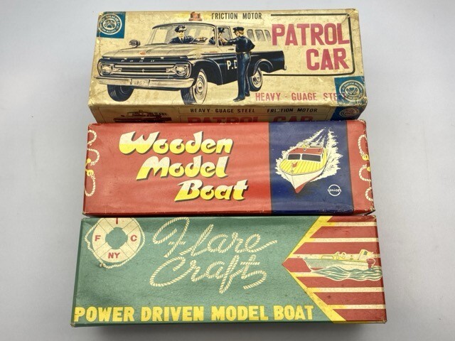 ブリキ おもちゃ まとめてマルサン PATROL CAR パトカー 他 ブリキ おもちゃ まとめてマルサン PATROL CAR パトカー 他