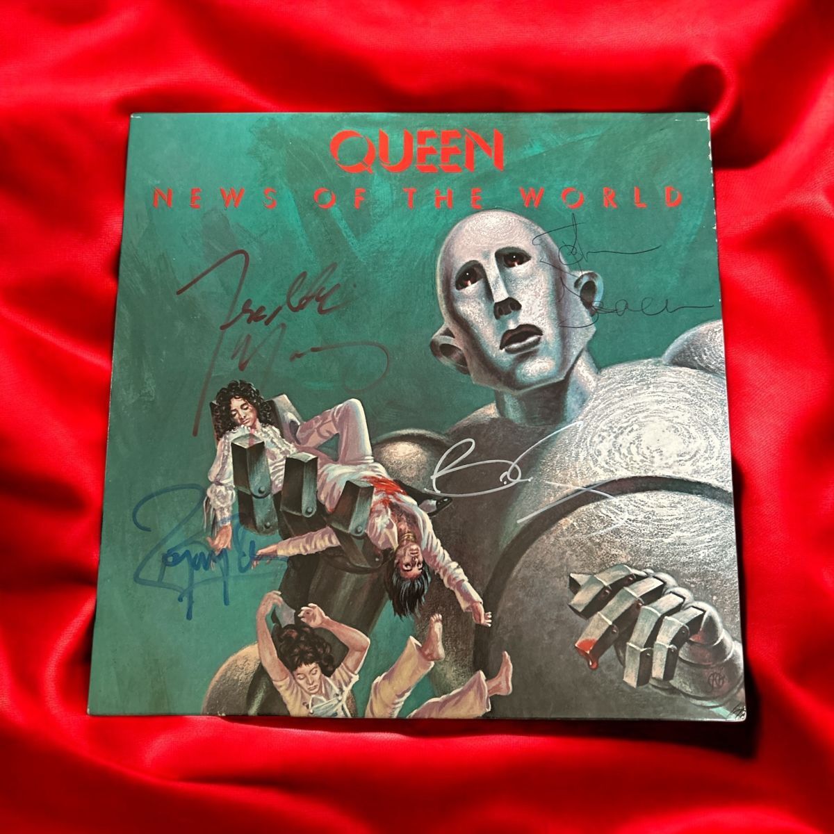 Queen クイーン Freddie Mercury フレディ・マーキュリー 直筆 Queen クイーン Freddie Mercury フレディ・マーキュリー 直筆