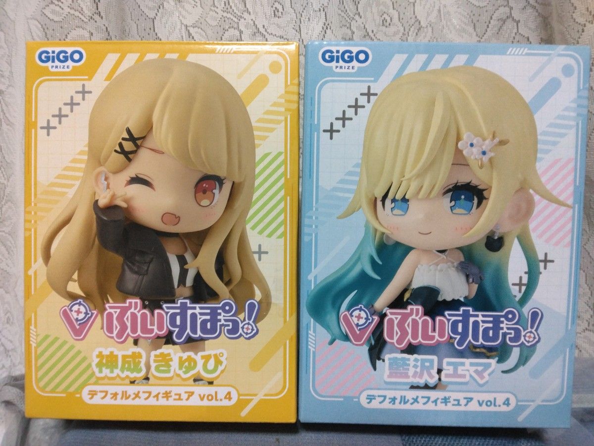 ぶいすぽっ デフォルメフィギュアvol 4 神成きゅぴ 藍沢エマ 2個 ぶいすぽっ デフォルメフィギュアvol 4 神成きゅぴ 藍沢エマ 2個