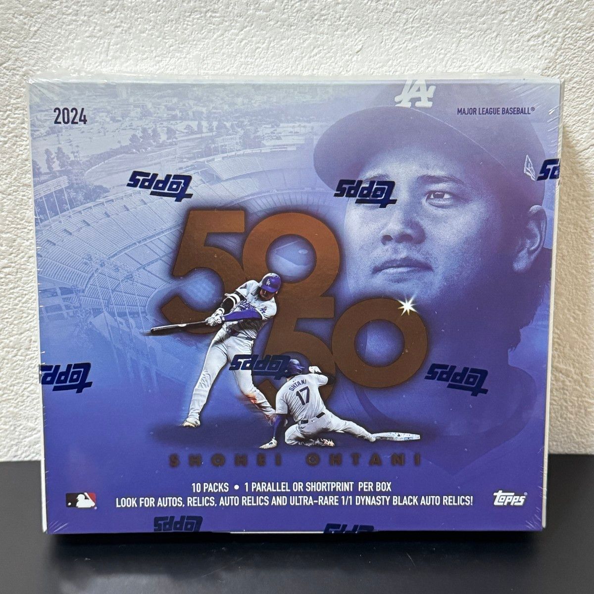 2024 Topps Shohei Ohtani 50/50 box 大谷翔平 ボックス 佐 2024 Topps Shohei Ohtani 50/50 box 大谷翔平 ボックス 佐