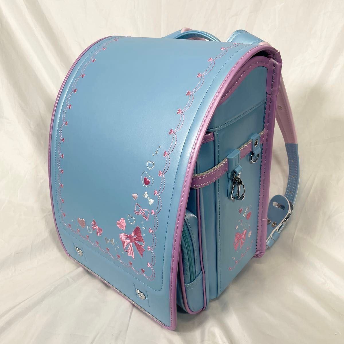 新品】ランドセル 女の子 かわいい ブルー 超軽量 入学祝い 新品】ランドセル 女の子 かわいい ブルー 超軽量 入学祝い