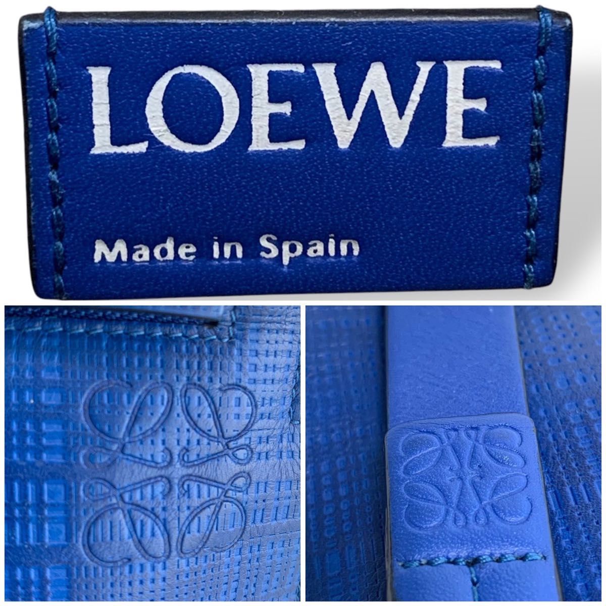美品 現行 LOEWE ロエベ クラッチバッグ セカンドバッグ レザー 美品 現行 LOEWE ロエベ クラッチバッグ セカンドバッグ レザー