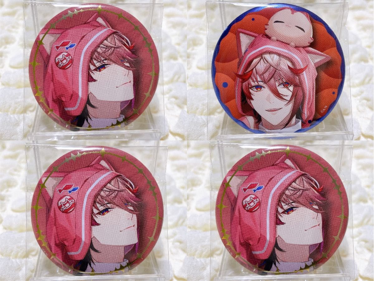 にじさんじ VOLTACTION Pajama Party 箔押し缶バッジ セラフ にじさんじ VOLTACTION Pajama Party 箔押し缶バッジ セラフ