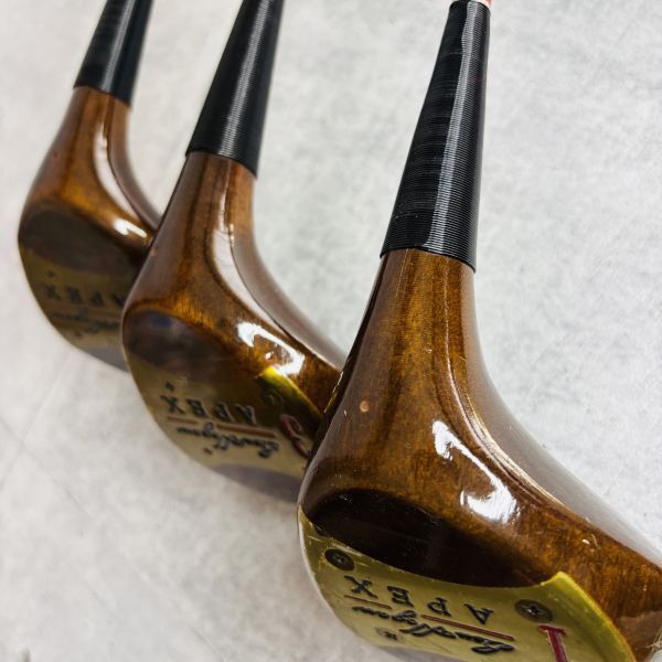 希少 Ben Hogan パーシモン ドライバー 1W 3W 4Wウッド 木製 希少 Ben Hogan パーシモン ドライバー 1W 3W 4Wウッド 木製