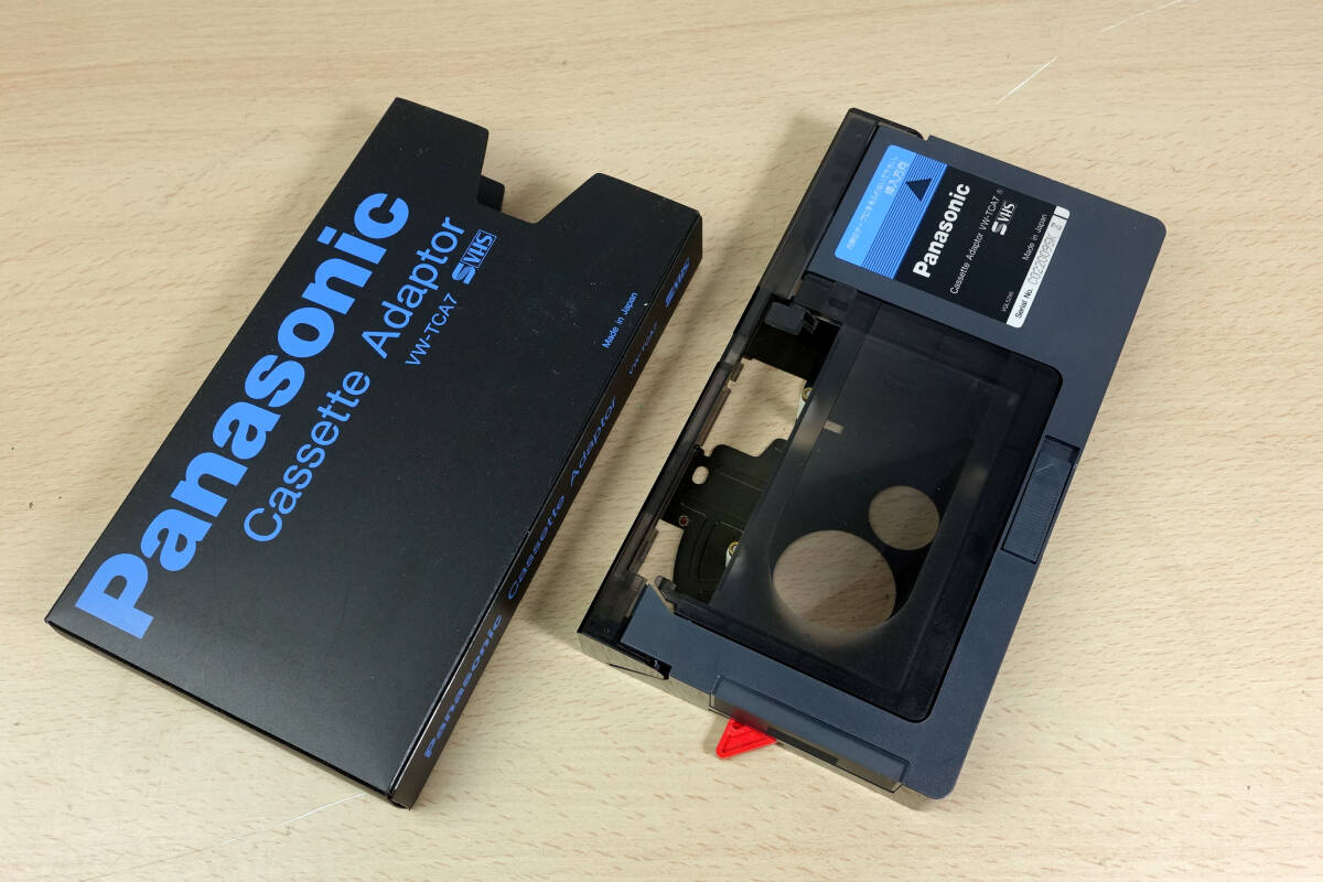 Panasonic VW-TCA7 S-VHS-C変換用カセットアダプター 本体のみ
