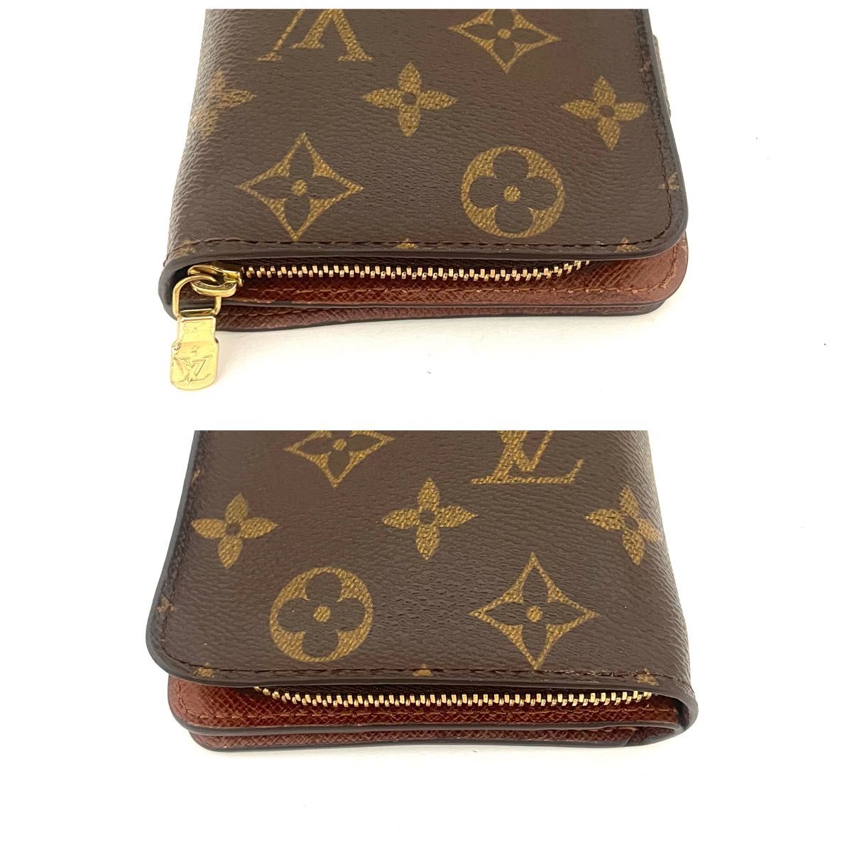 超極SSS美品 コンパクトジップ モノグラム ルイヴィトン 二 超極SSS美品 コンパクトジップ モノグラム ルイヴィトン 二