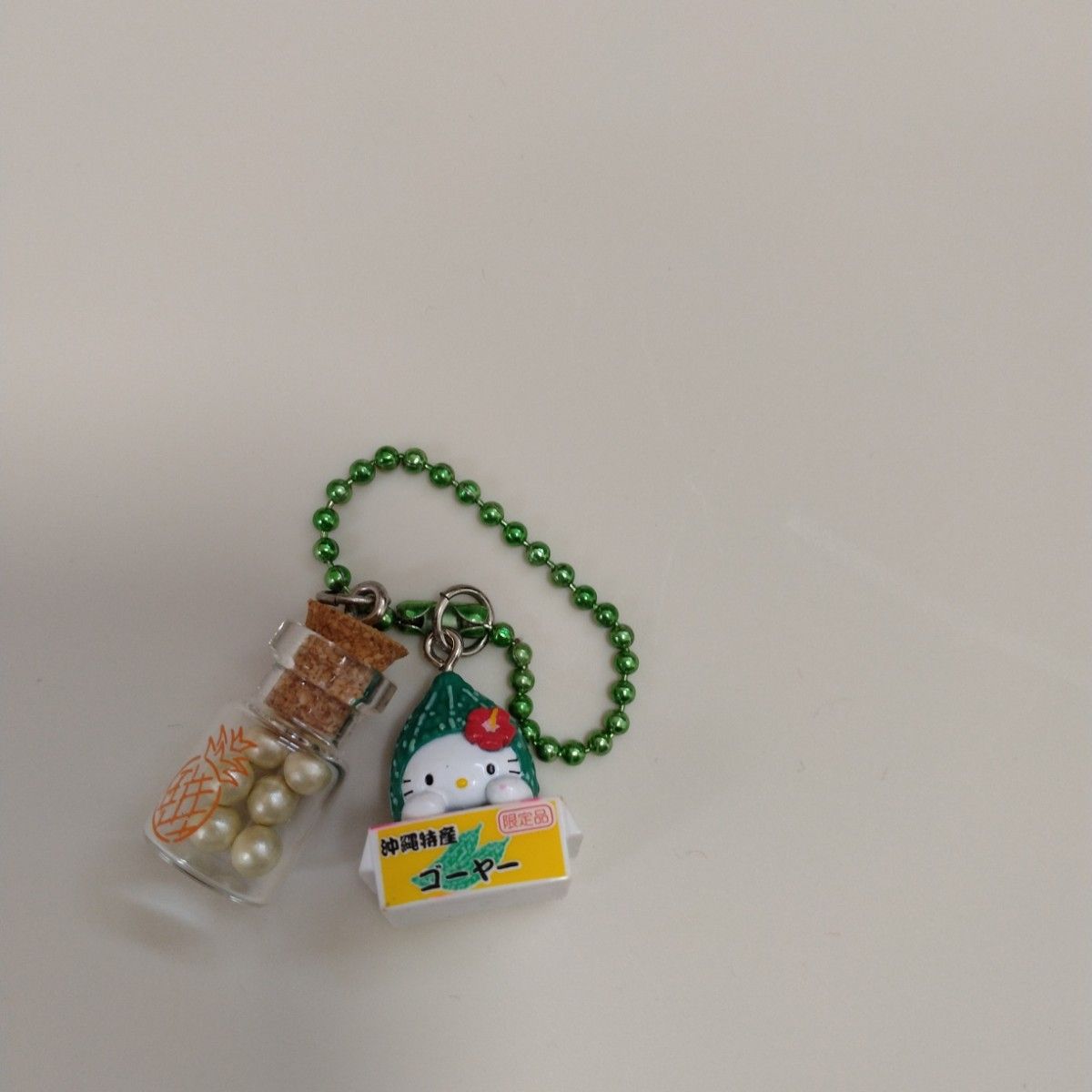 ハローキティ 沖縄ストラップ キーホルダー まとめ売り 2個 ハローキティ 沖縄ストラップ キーホルダー まとめ売り 2個