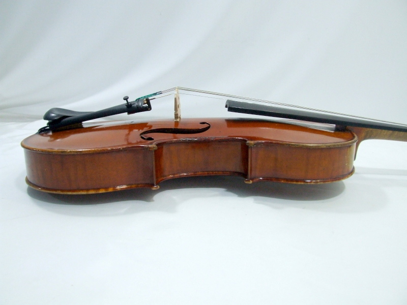 フランス製 1913年 バイオリン 4/4 hawkes & son violin Stradivari 1709モデル 裏板1枚