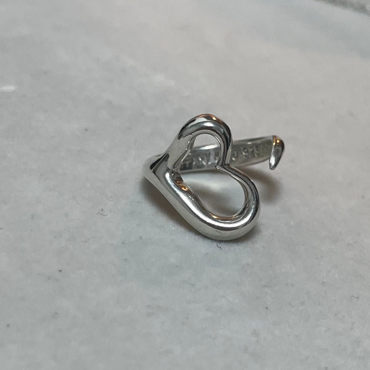 tiffany&co オープンハートリング925 ティファニー レディース tiffany&co オープンハートリング925 ティファニー レディース