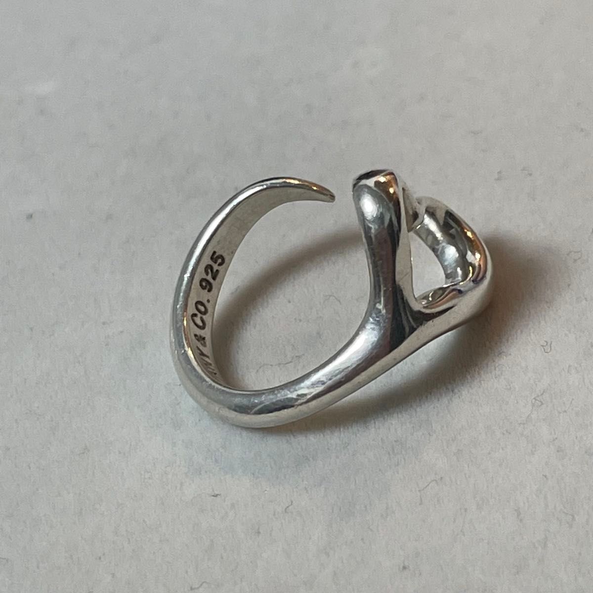 tiffany&co オープンハートリング925 ティファニー レディース tiffany&co オープンハートリング925 ティファニー レディース
