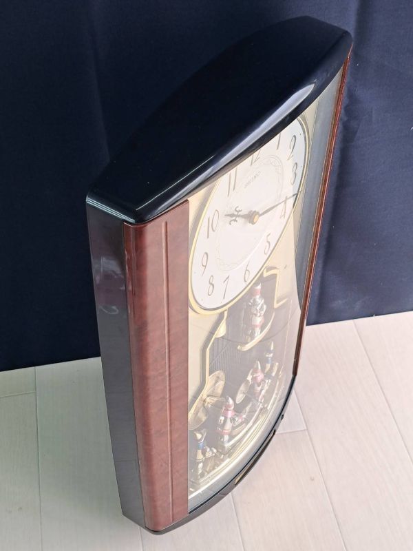 SEIKO 柱時計 からくり時計 RE532B 動作確認済み 音楽隊 SEIKO 柱時計 からくり時計 RE532B 動作確認済み 音楽隊