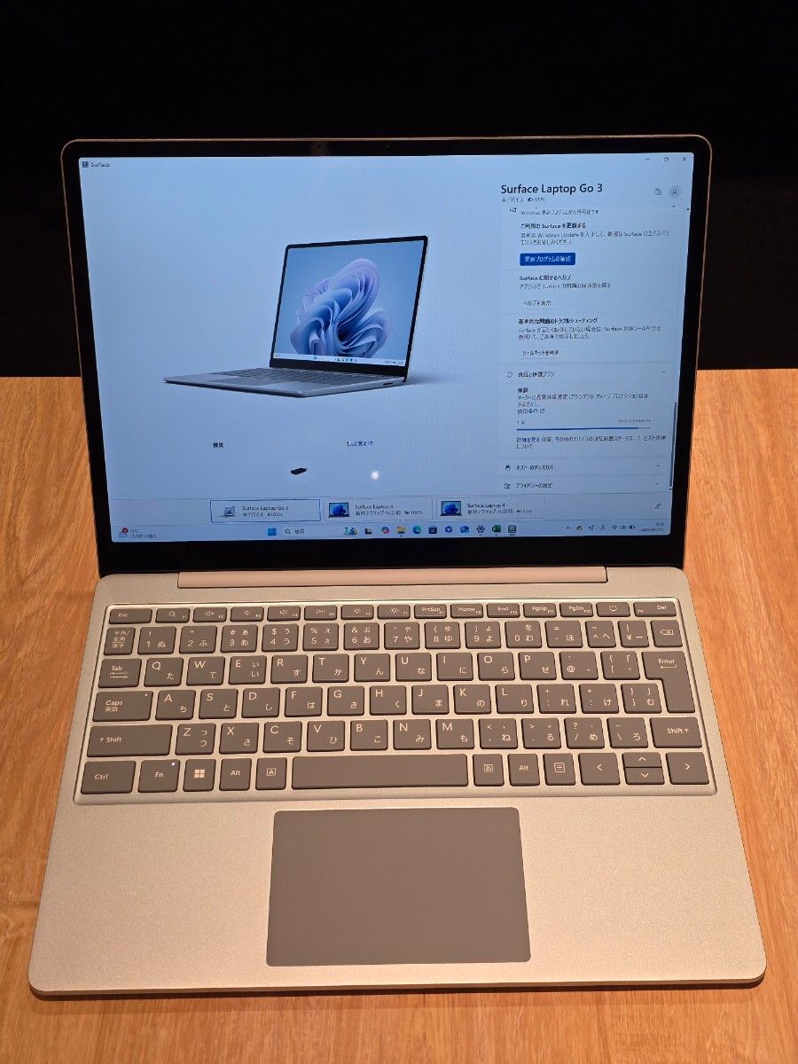 Surface laptop go 3 i5 8GB 128GB プラチナ office付き Surface laptop go 3 i5 8GB 128GB プラチナ office付き