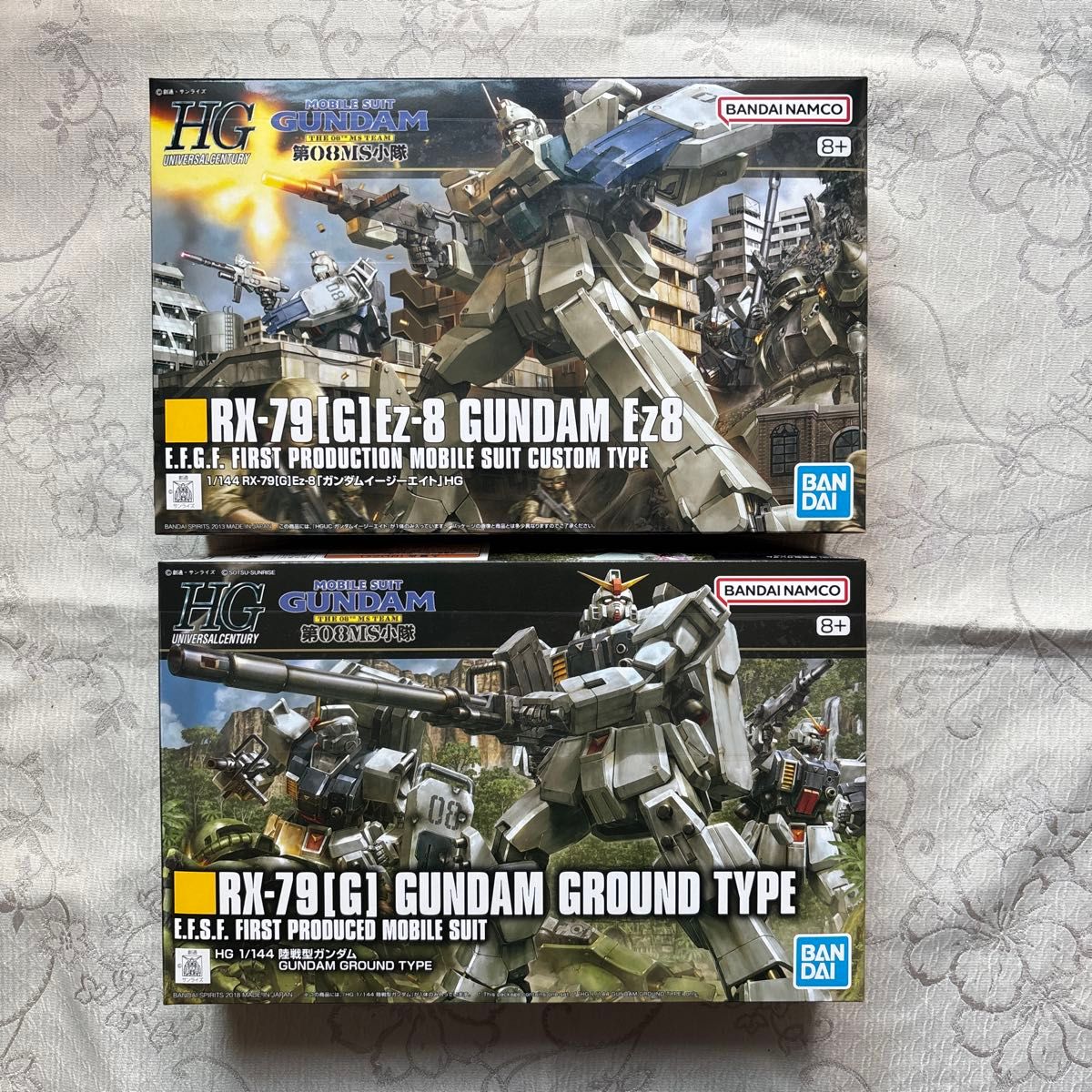ガンダムEz8 & 陸戦型ガンダム (1/144スケール HGUC 155 ガンダムEz8 & 陸戦型ガンダム (1/144スケール HGUC 155