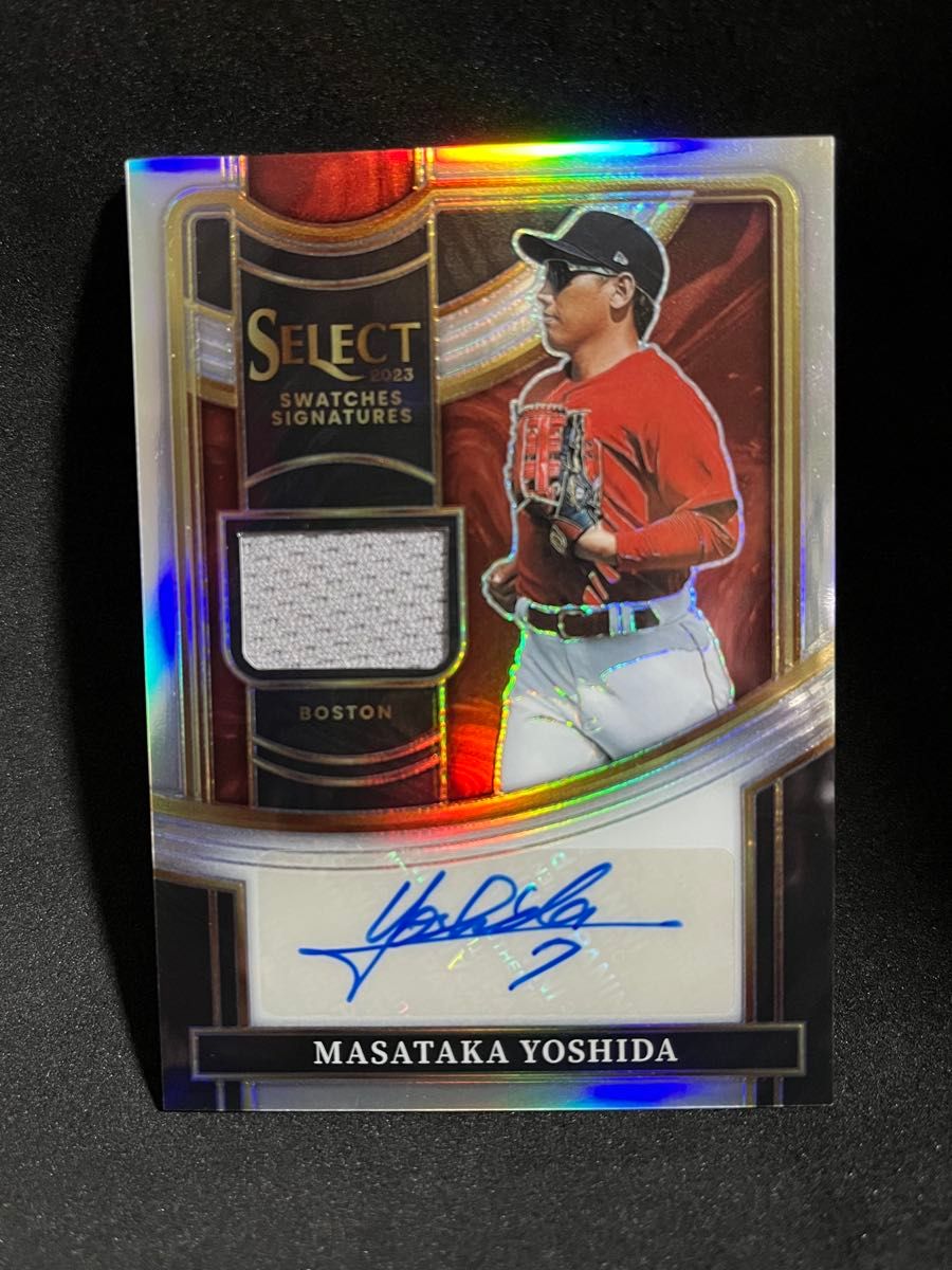 吉田正尚 2023 Panini Rookie Patch Auto ジャージ サイン入り 吉田正尚 2023 Panini Rookie Patch Auto ジャージ サイン入り
