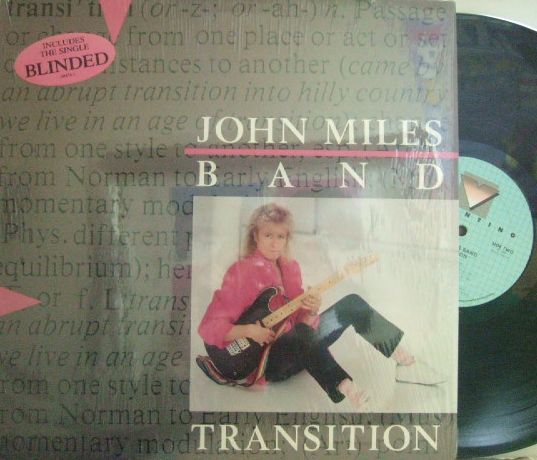 ３枚で送料無料【米Valentino】John Miles Band/Transition_画像1