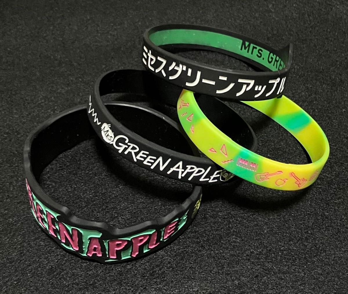 Mrs GREEN APPLE ラバーバンド まとめ 21個セット ミセス Mrs GREEN APPLE ラバーバンド まとめ 21個セット ミセス