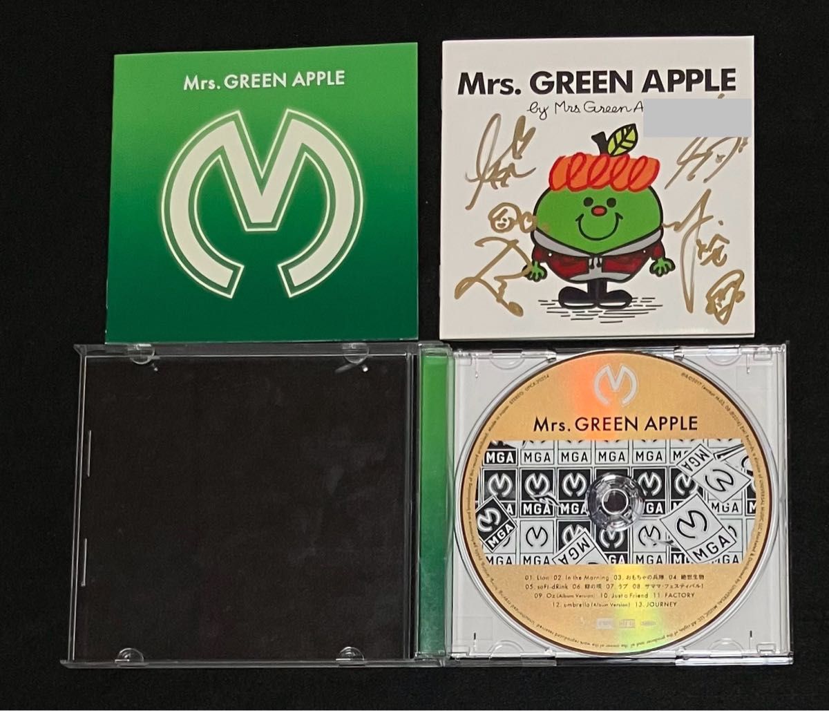 Mrs GREEN APPLE Picture Book Edition CD アルバム サイン Mrs GREEN APPLE Picture Book Edition CD アルバム サイン