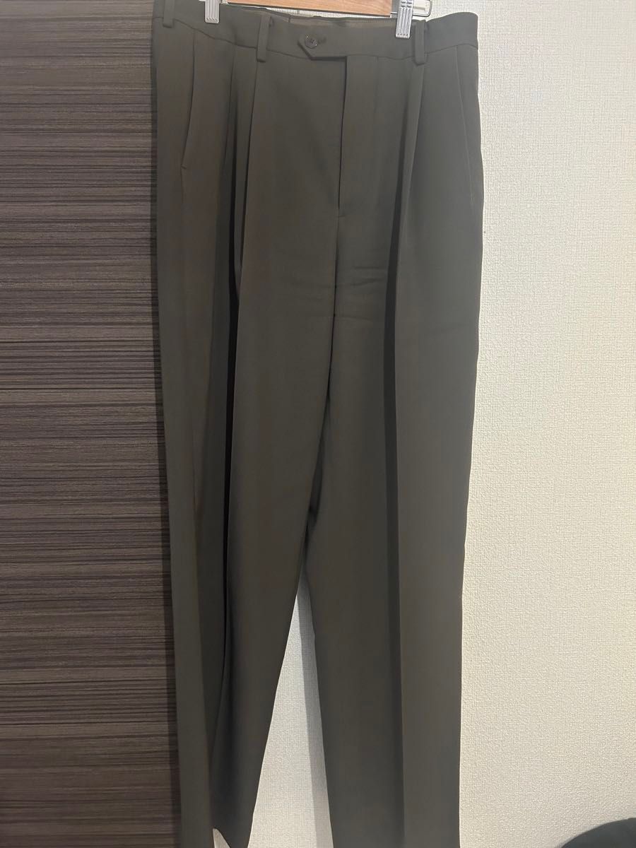 auralee Light Wool Max Gabardine Two-Tuck Slacks|Yahoo auralee Light Wool Max Gabardine Two-Tuck Slacks|Yahoo