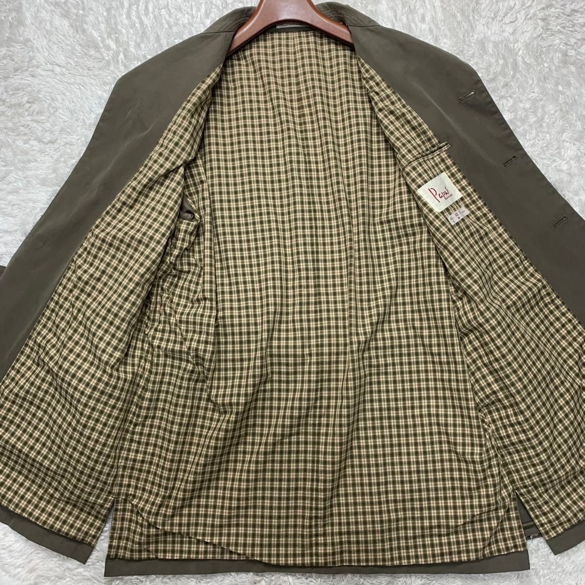 美品/XL相当 Papas パパス トレンチコート ロングコート 美品/XL相当 Papas パパス トレンチコート ロングコート