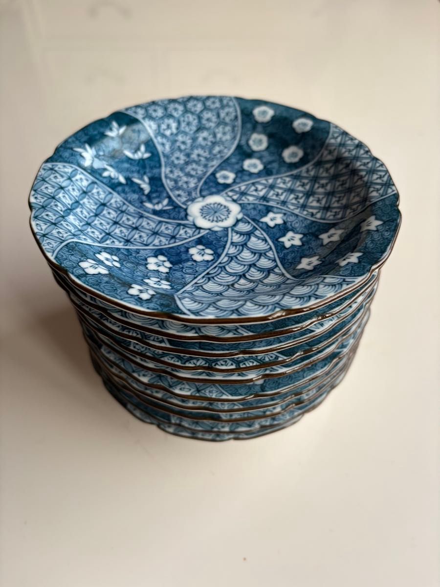 有田焼 碧峰 小皿 10枚セットサイズは 直径11 5cm 高さ2cm お 有田焼 碧峰 小皿 10枚セットサイズは 直径11 5cm 高さ2cm お