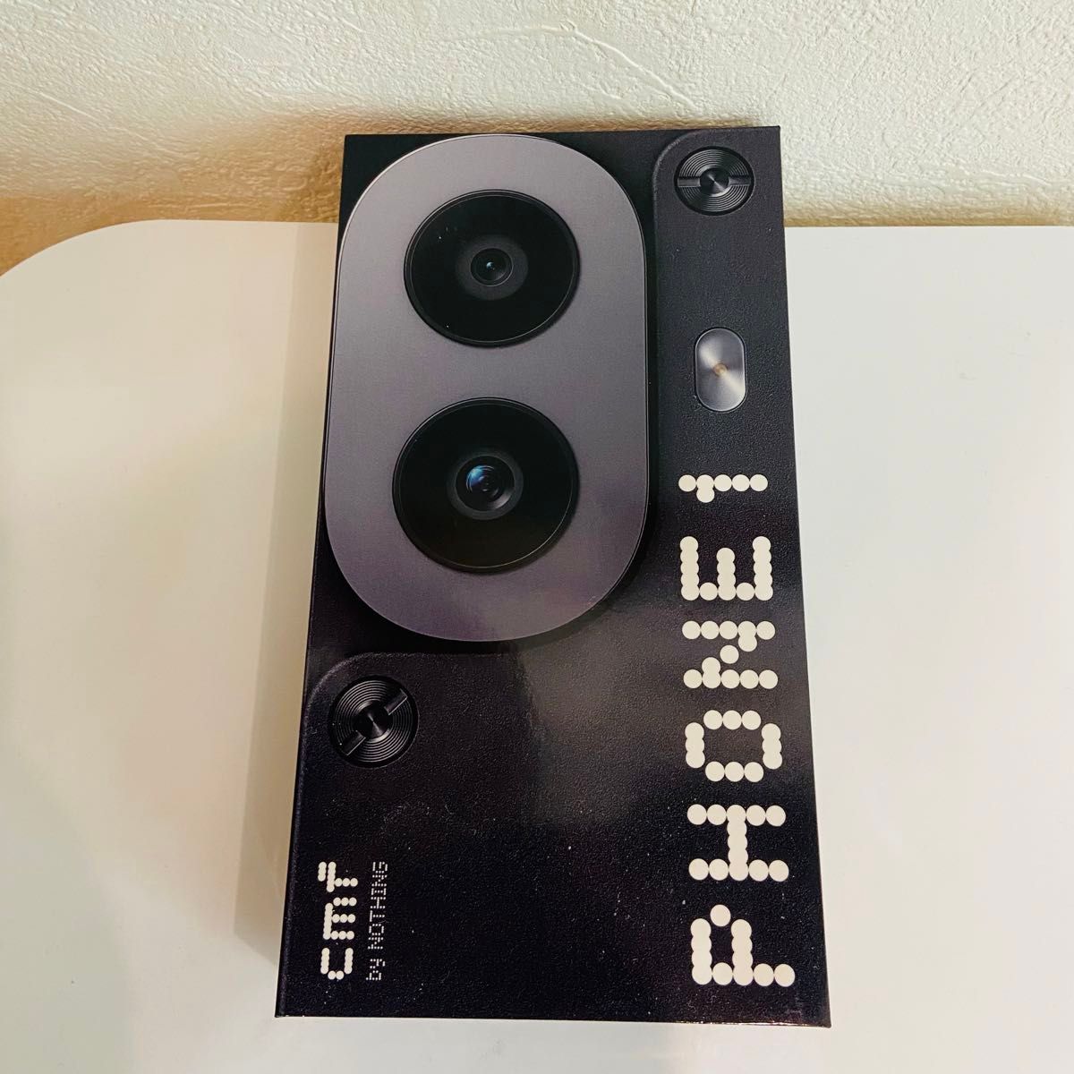 新品未開封 CMF by Nothing phone 1 ブラック 本体|Yahoo 新品未開封 CMF by Nothing phone 1 ブラック 本体|Yahoo