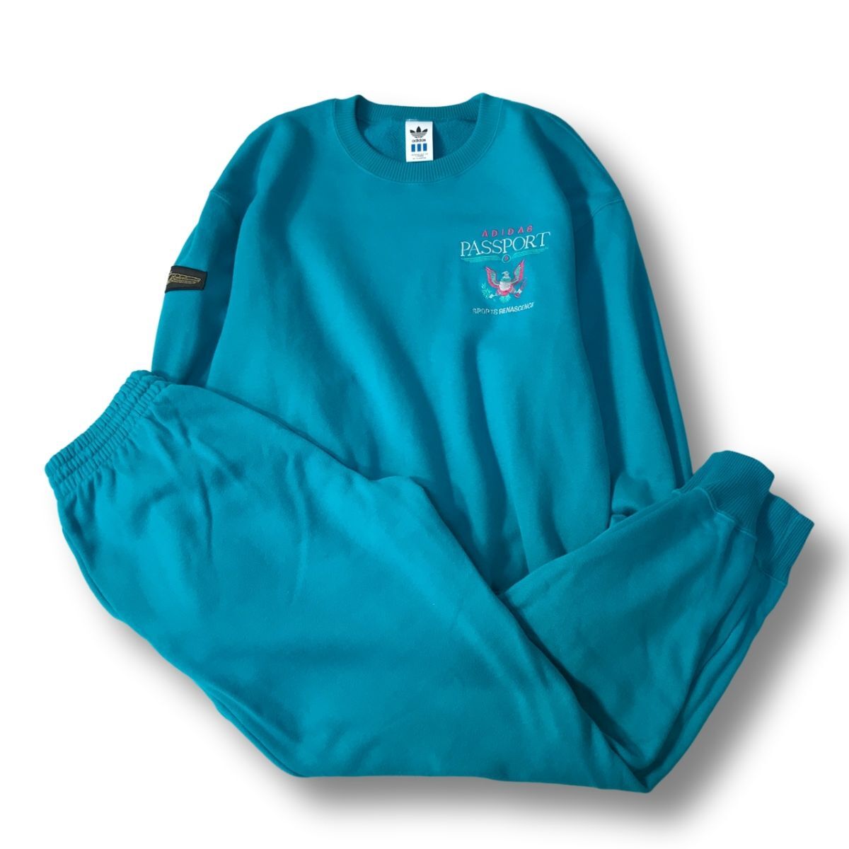 良品◎》adidas アディダス☆デサント製*90s*スウェット 良品◎》adidas アディダス☆デサント製*90s*スウェット