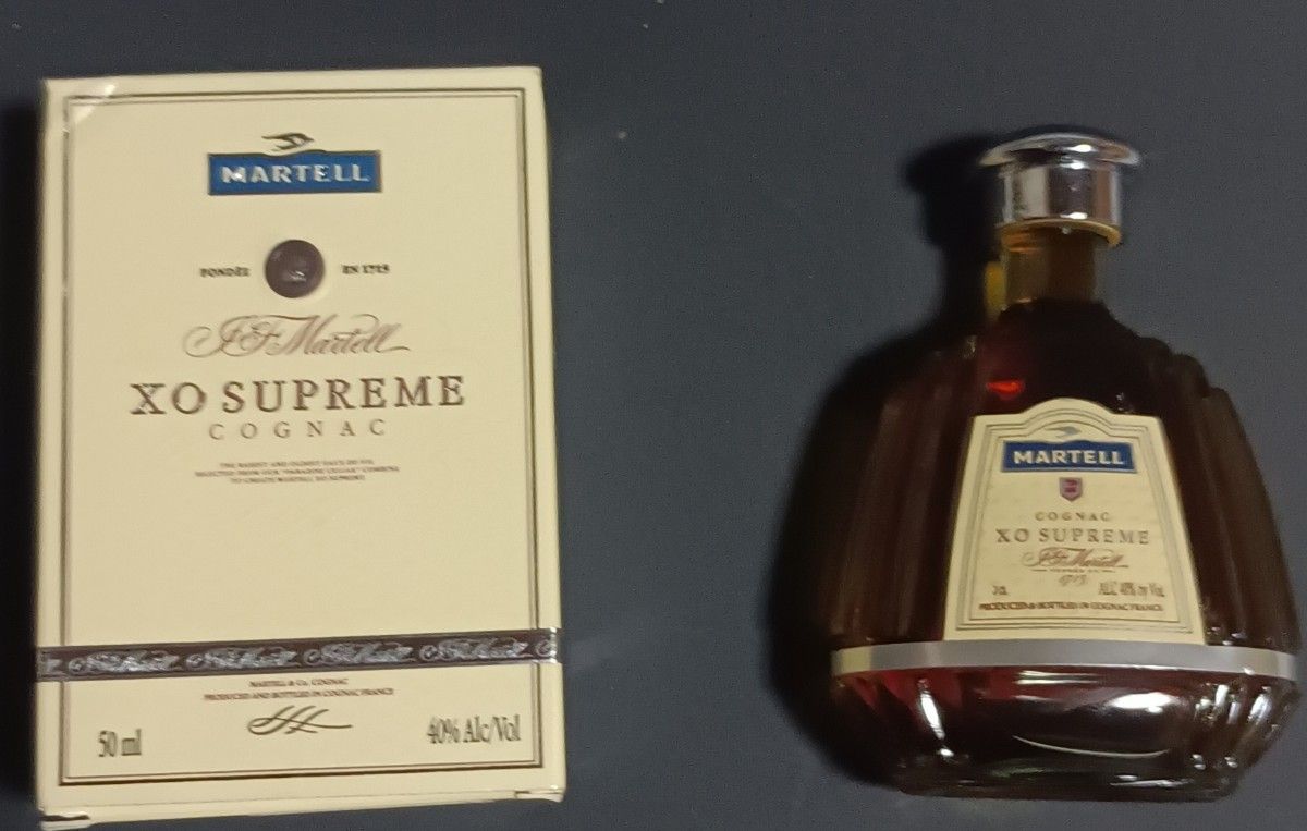 MARTELL XO SUPREME 希少 ミニボトル 古酒 未開栓|Yahoo!フリマ MARTELL XO SUPREME 希少 ミニボトル 古酒 未開栓|Yahoo!フリマ
