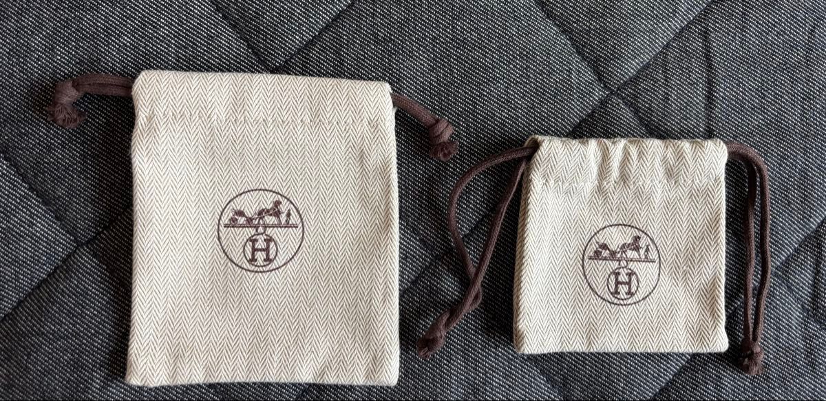 HERMES エルメス 保存袋 巾着袋 小物入れ カデナ|Yahoo!フリマ HERMES エルメス 保存袋 巾着袋 小物入れ カデナ|Yahoo!フリマ