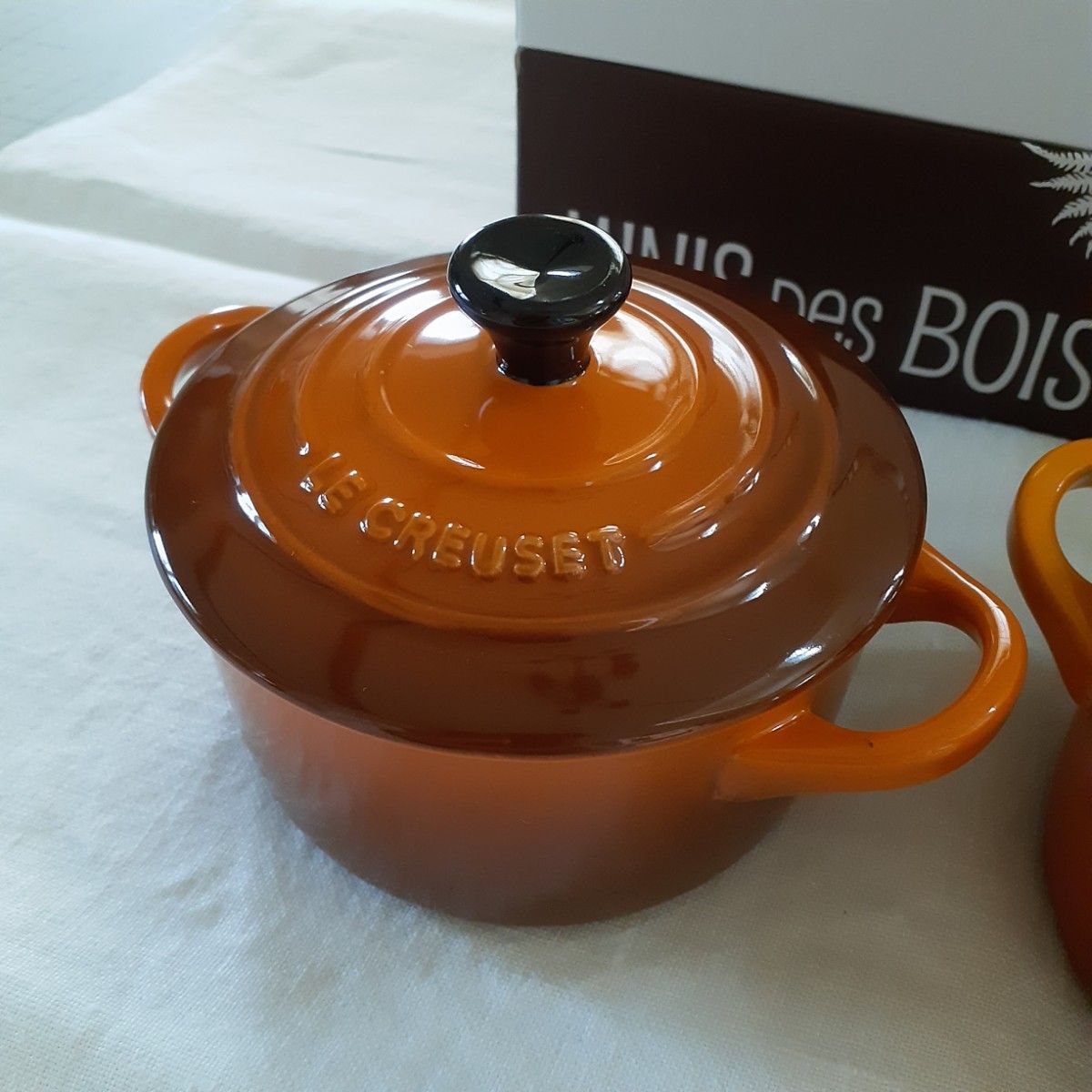727【LE CREUSET】ル・クルーゼ ミニココット オータムリーブス 727【LE CREUSET】ル・クルーゼ ミニココット オータムリーブス
