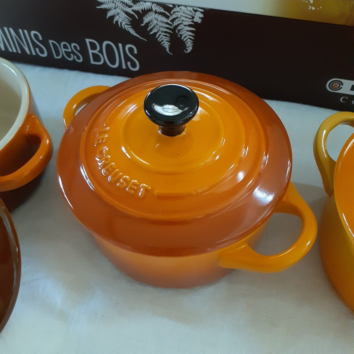 727【LE CREUSET】ル・クルーゼ ミニココット オータムリーブス 727【LE CREUSET】ル・クルーゼ ミニココット オータムリーブス