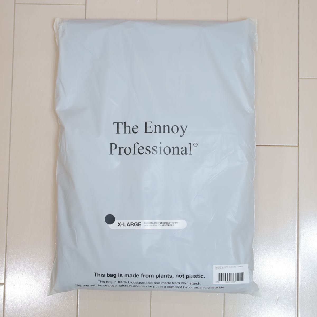 ennoy POCKET & CREW 2PACK LS T-SHIRTS|Yahoo!フリマ(旧 ennoy POCKET & CREW 2PACK LS T-SHIRTS|Yahoo!フリマ(旧