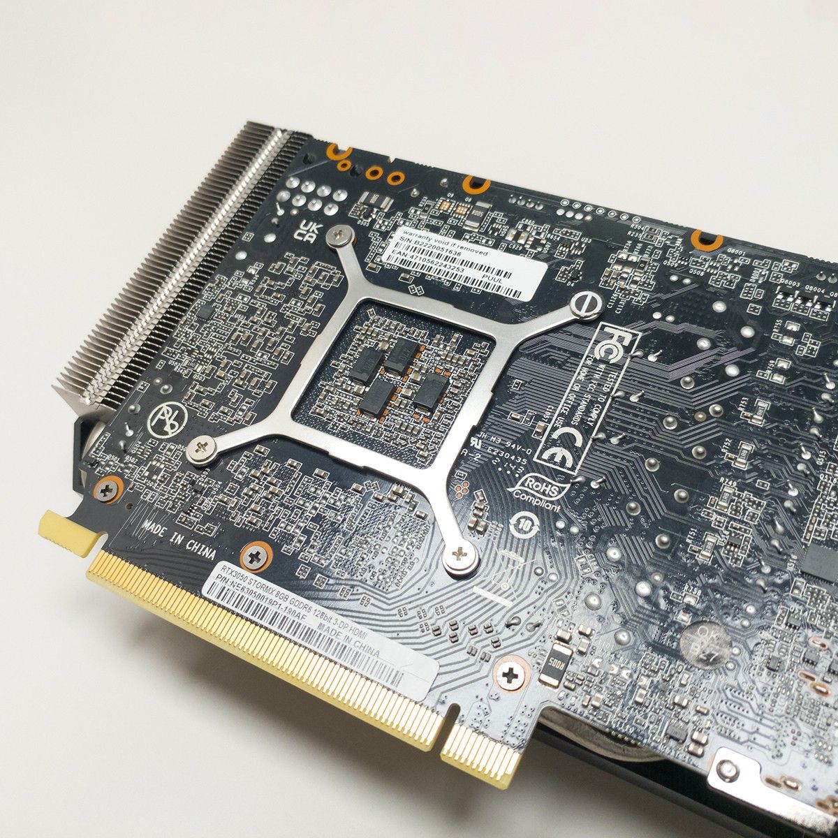 即時発送】【美品】Palit GeForce RTX 3050 STORMX 8GB シングル 即時発送】【美品】Palit GeForce RTX 3050 STORMX 8GB シングル