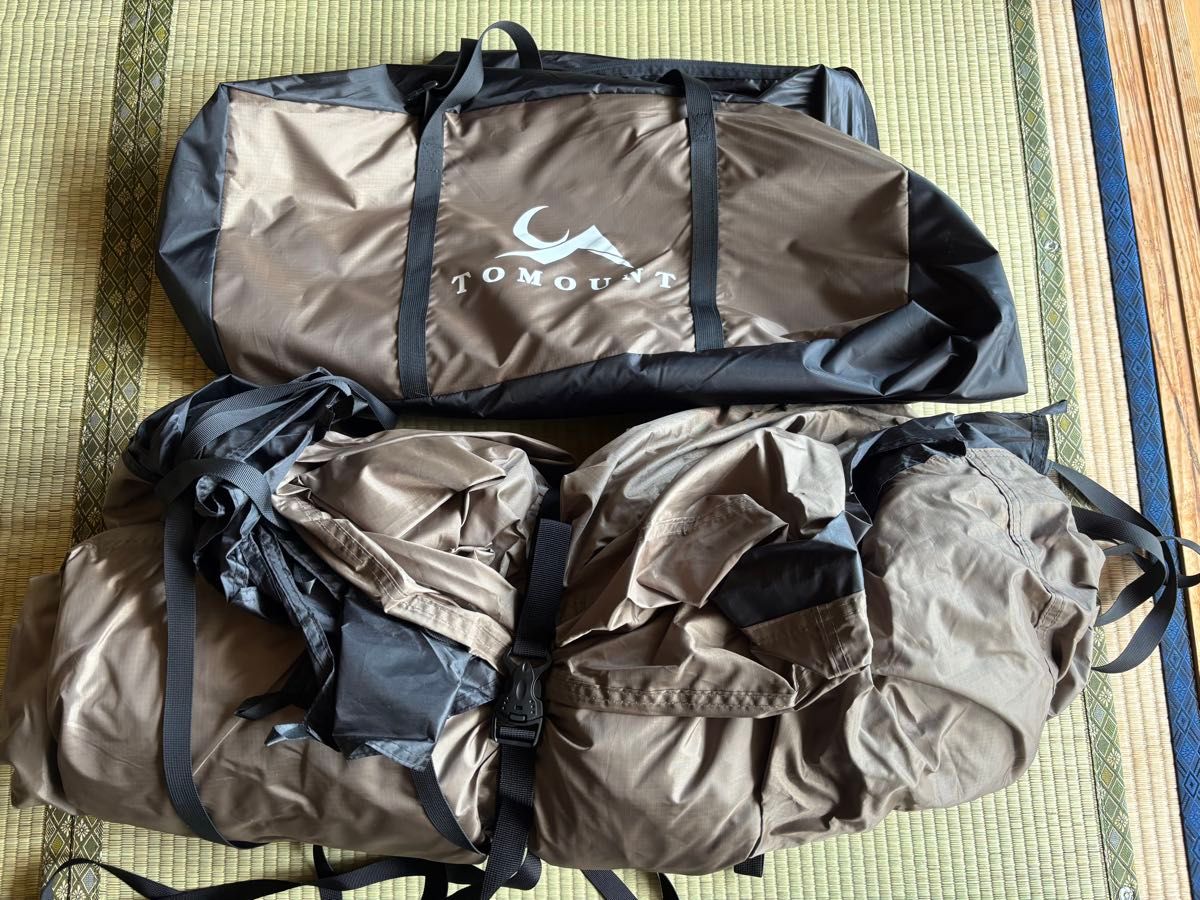 TOMOUNT 2ルームトンネルテント(V3) インナーテント あり TOMOUNT 2ルームトンネルテント(V3) インナーテント あり