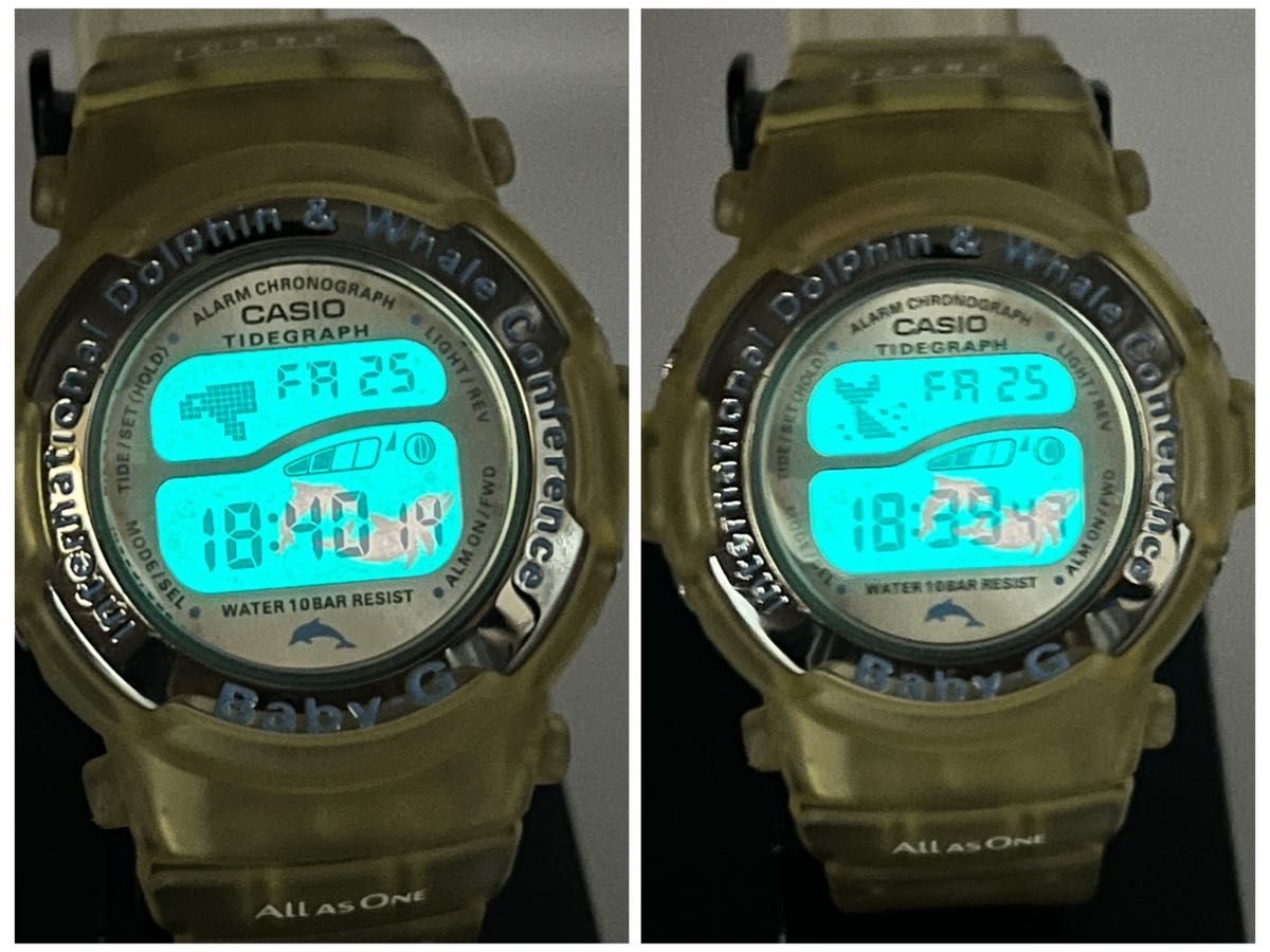 CASIO G-SHOCK baby-G 人気の限定モデル イルクジ防水腕時計 CASIO G-SHOCK baby-G 人気の限定モデル イルクジ防水腕時計
