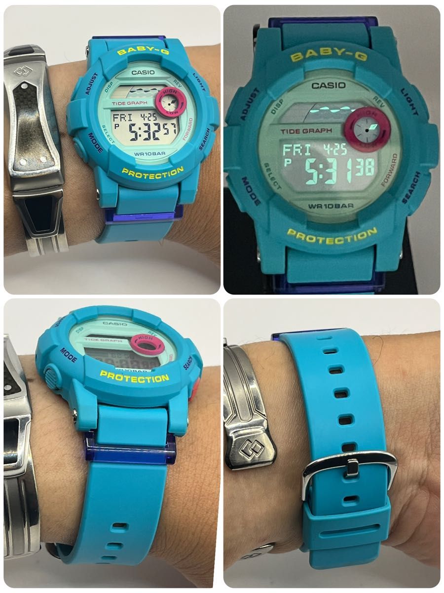 CASIO G-SHOCK baby-G トロピカルカラー タイドグラフ機能付き CASIO G-SHOCK baby-G トロピカルカラー タイドグラフ機能付き