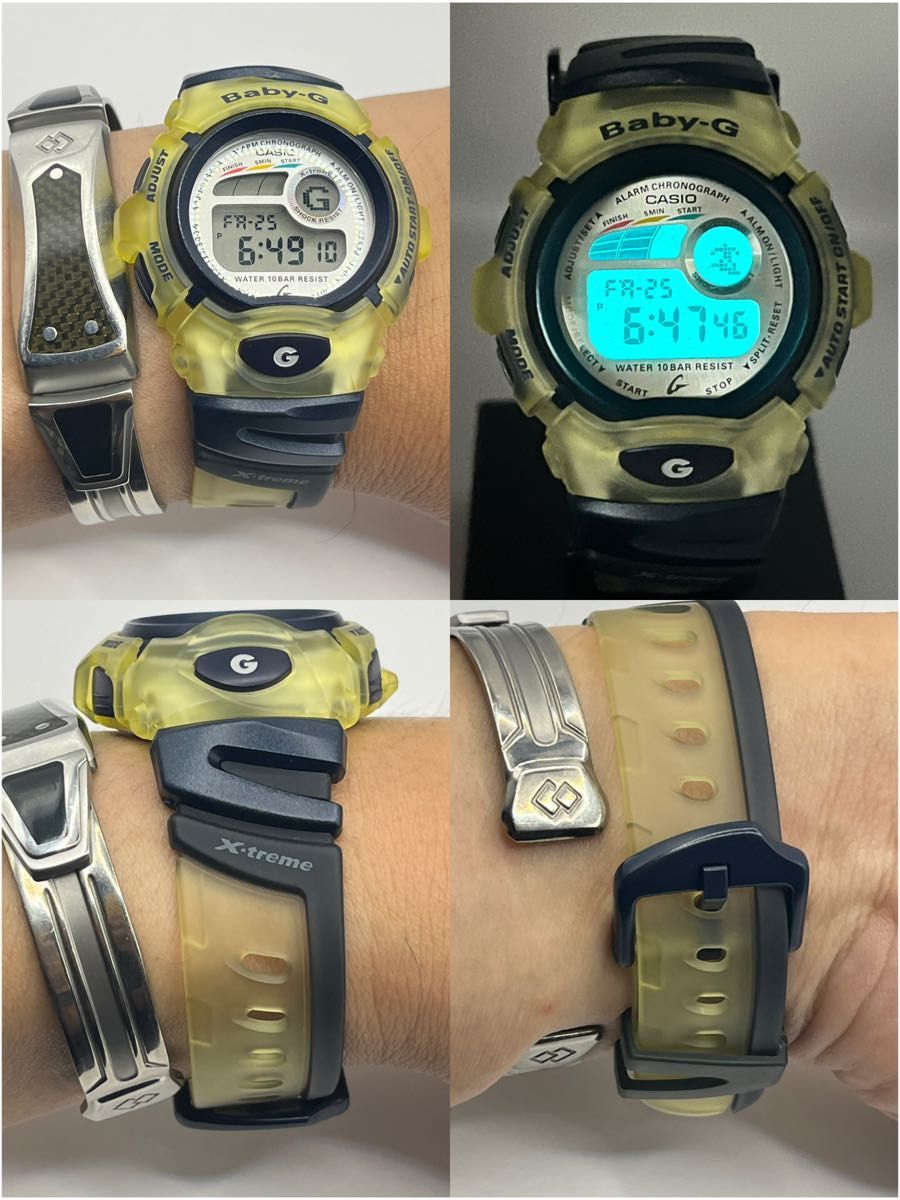 CASIO G-SHOCK baby-G X-TREMEモデル スケルトンモデル 電池交換 CASIO G-SHOCK baby-G X-TREMEモデル スケルトンモデル 電池交換