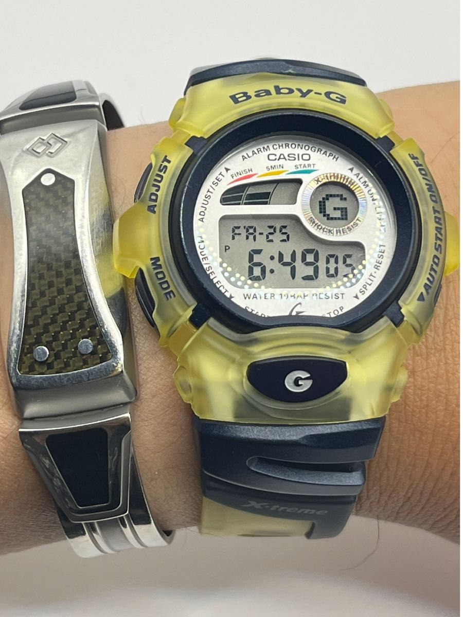 CASIO G-SHOCK baby-G X-TREMEモデル スケルトンモデル 電池交換 CASIO G-SHOCK baby-G X-TREMEモデル スケルトンモデル 電池交換