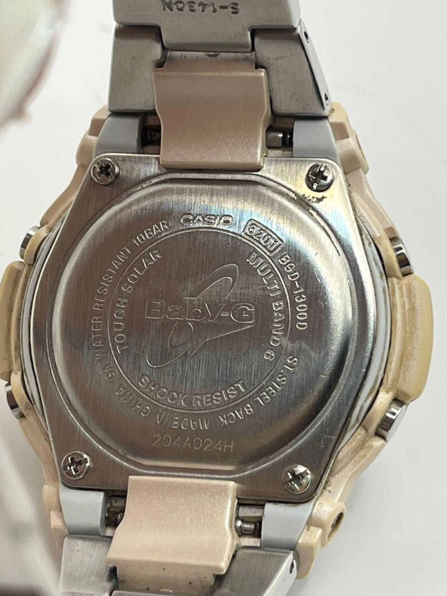 CASIO Baby-G 人気のメタルバンド ソーラー電波腕時計 取扱説明 CASIO Baby-G 人気のメタルバンド ソーラー電波腕時計 取扱説明