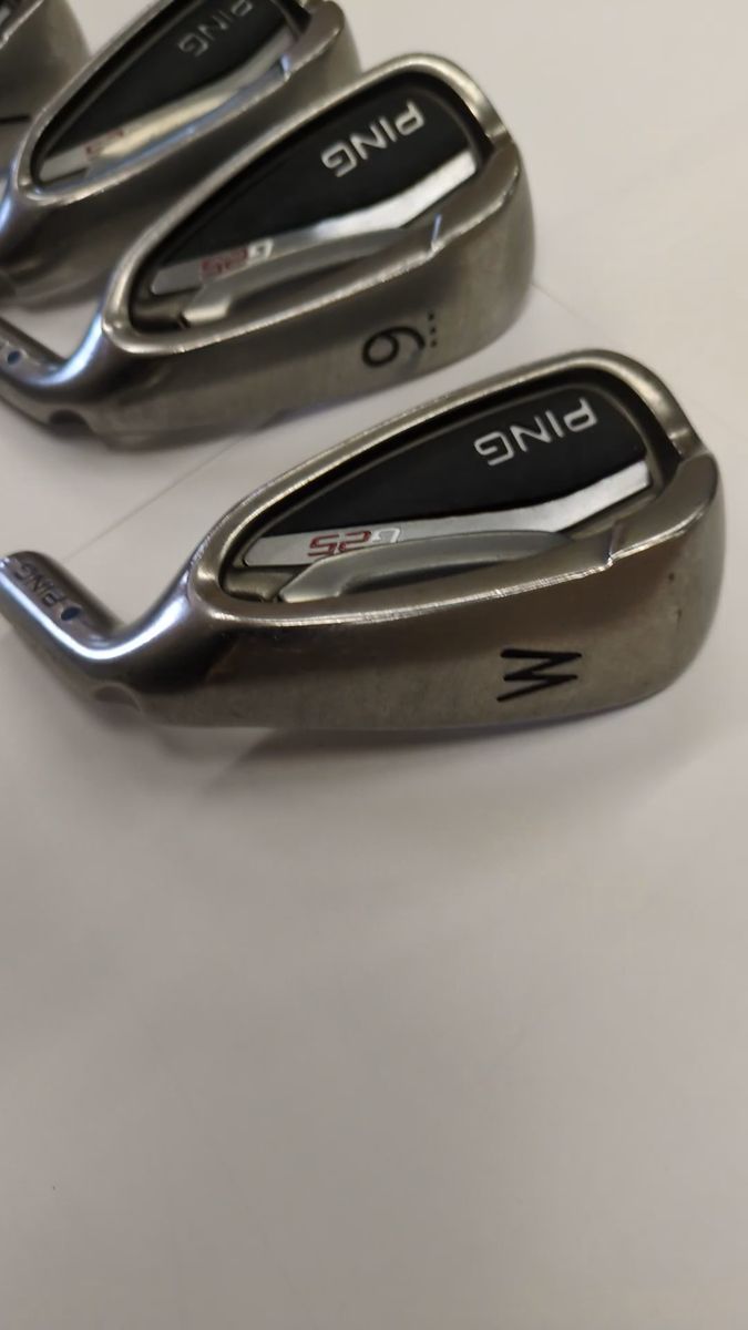 名器 PING ピン G25 アイアンセット 青ドット 6〜9,W ヘッドのみ